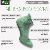 4_Pair Set Unisex Casual Cotton Printed Ankle Length Socks (Multicolor)